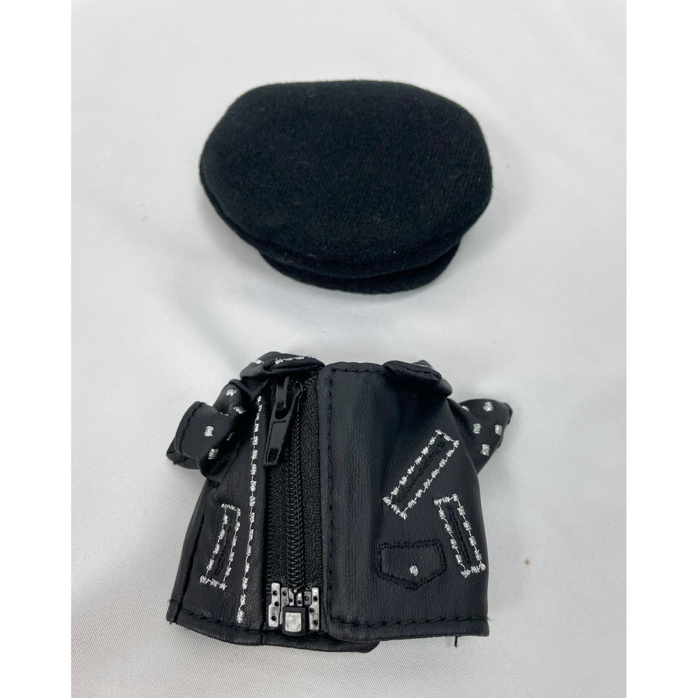 Disney World Nuimos Cruella Black Hat Moto Jacket Clothes Clothing Doll